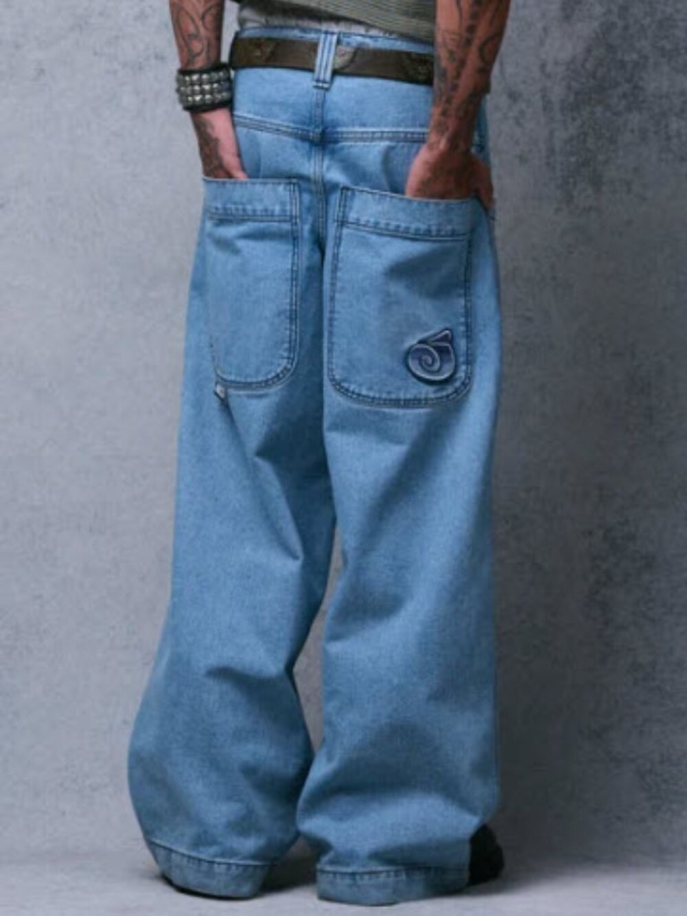 JNCO 101 Twin Cannon Colossal Jeans size 34x30 NWT!